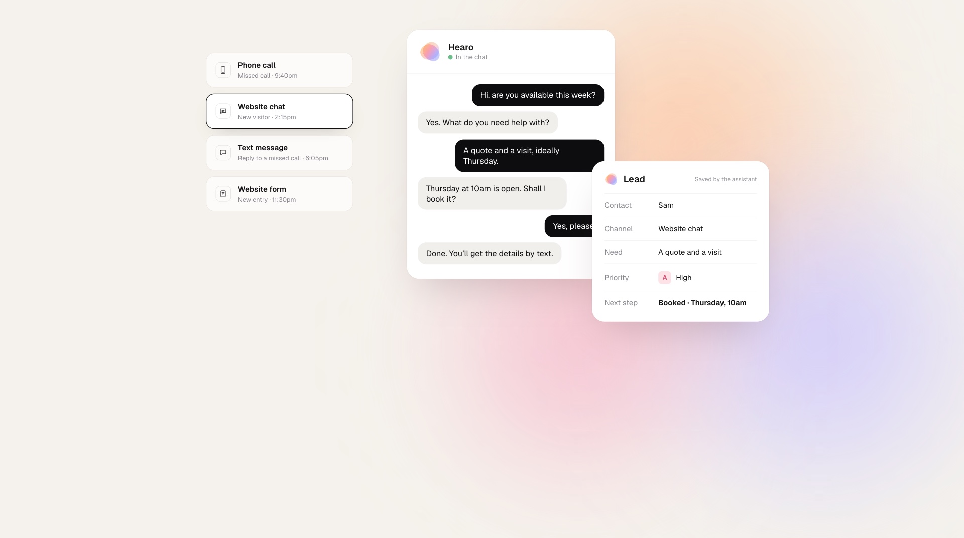 Hearo — сильна AI-технологія без комерційної рамки стала продуктом з однією обіцянкою: жодна заявка не лишається без відповіді
